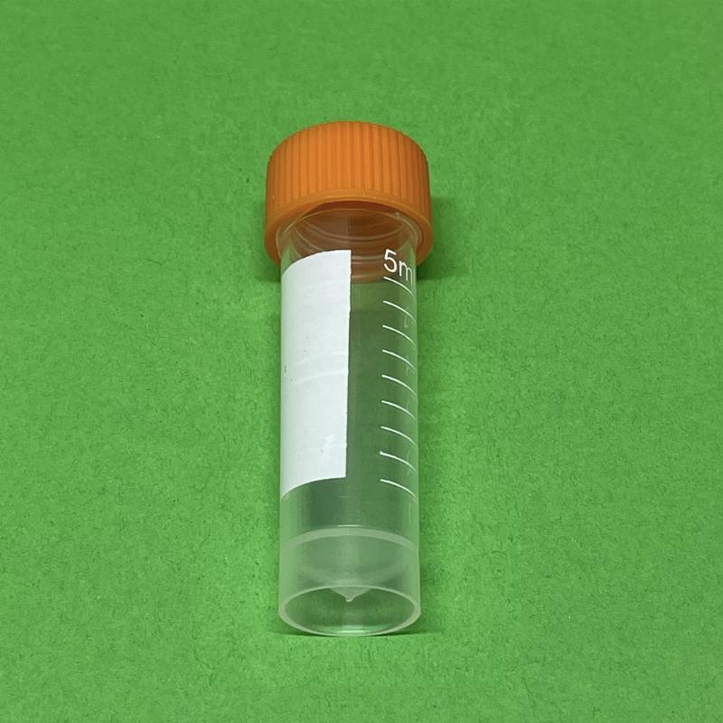 Мікропробірка Sente-Lab 5,0 мл ПП, з гвинт. пробкою і градуюровкою, з полем для запису, з базою, типу Eppendorf